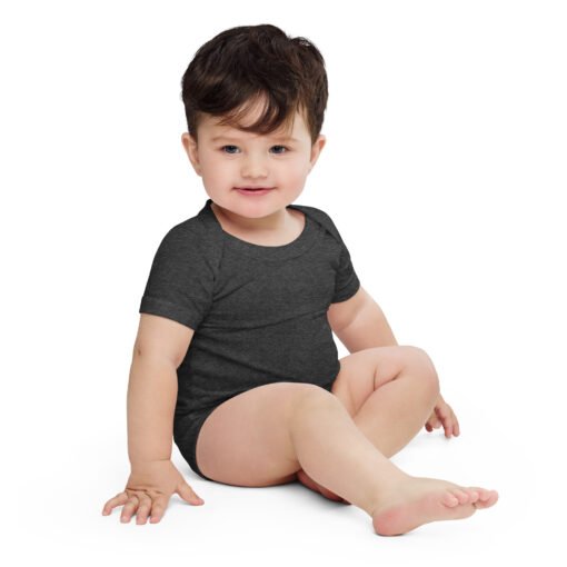 Catch Me If You Can Baby Short Sleeve One Piece - Image 4