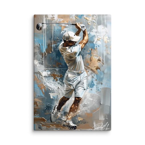 Professional Golf Player Regular Canvas - Image 2