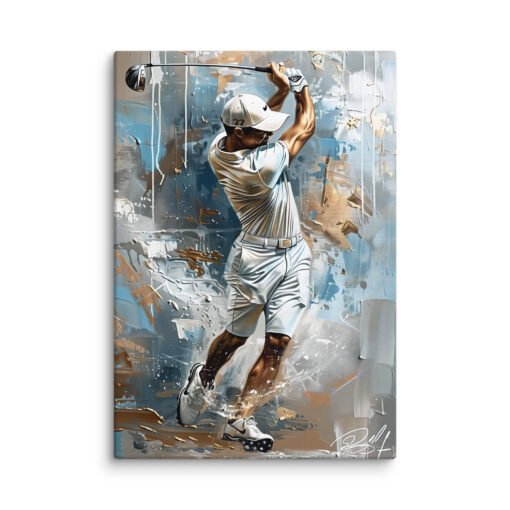 Professional Golf Player Regular Canvas - Image 3