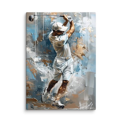 Professional Golf Player Regular Canvas - Image 4