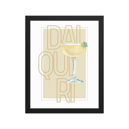 Daiquiri Drink Framed poster - Image 3