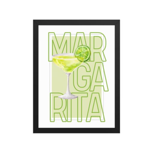 Margarita Drink Framed Poster - Image 4