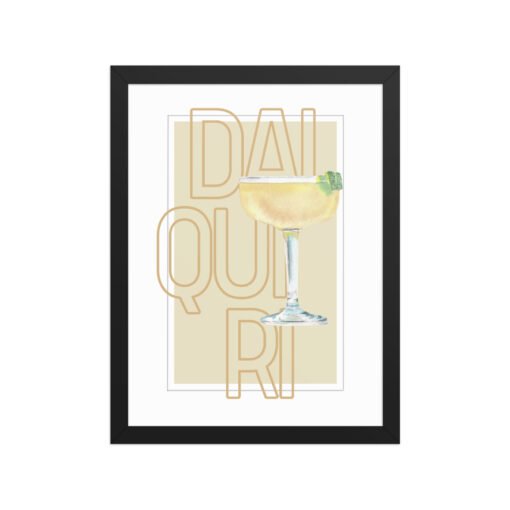 Daiquiri Drink Framed poster - Image 4