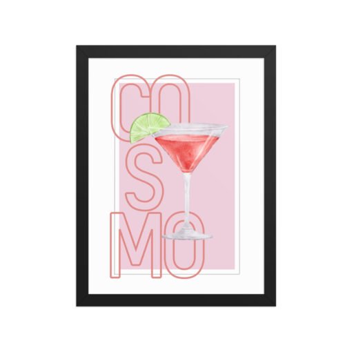 Cosmo Drink Framed Poster - Image 4