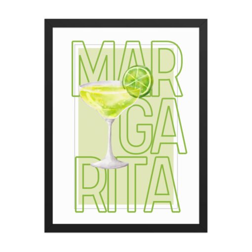 Margarita Drink Framed Poster - Image 7