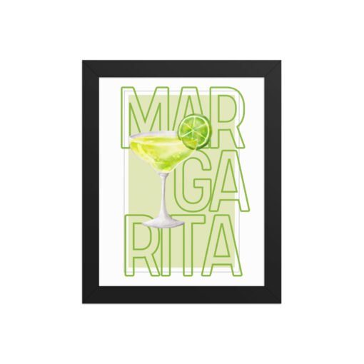 Margarita Drink Framed Poster - Image 2