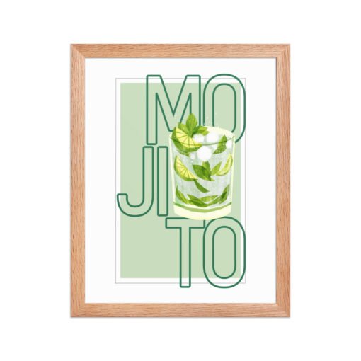 Mojito Drink Framed Poster - Image 11