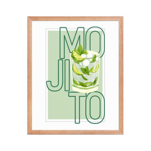 Mojito Drink Framed Poster - Image 14