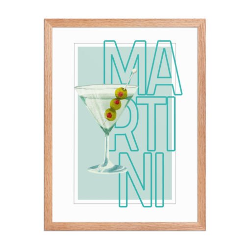 Martini Drink Framed Poster - Image 15