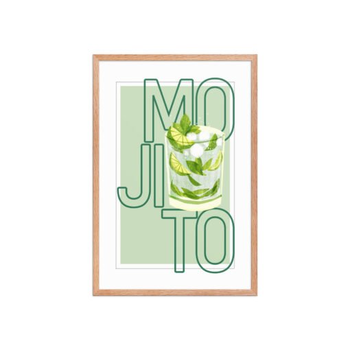 Mojito Drink Framed Poster - Image 16
