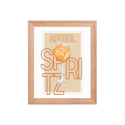 Aperol Spritz Drink Framed Poster - Image 10