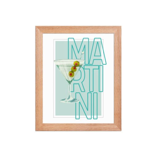Martini Drink Framed Poster - Image 10