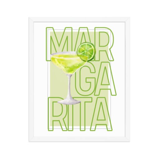 Margarita Drink Framed Poster - Image 21