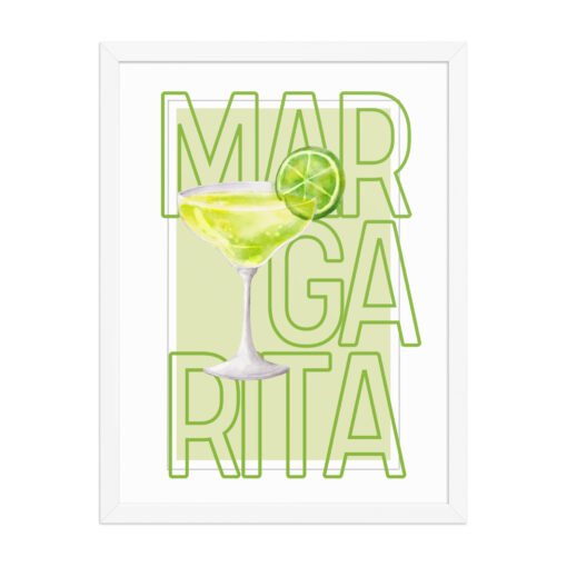 Margarita Drink Framed Poster - Image 22