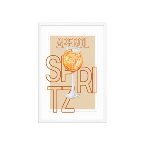 Aperol Spritz Drink Framed Poster - Image 23