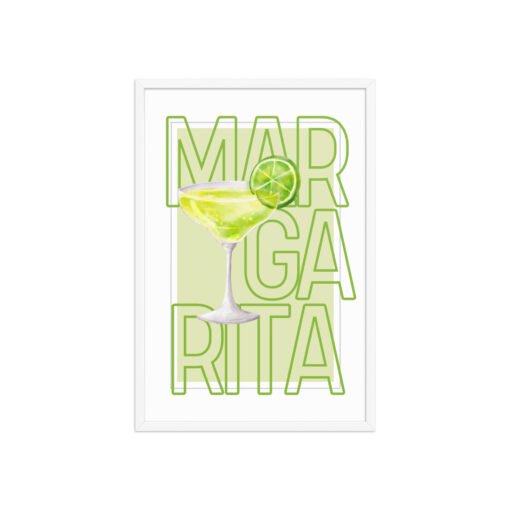 Margarita Drink Framed Poster - Image 23