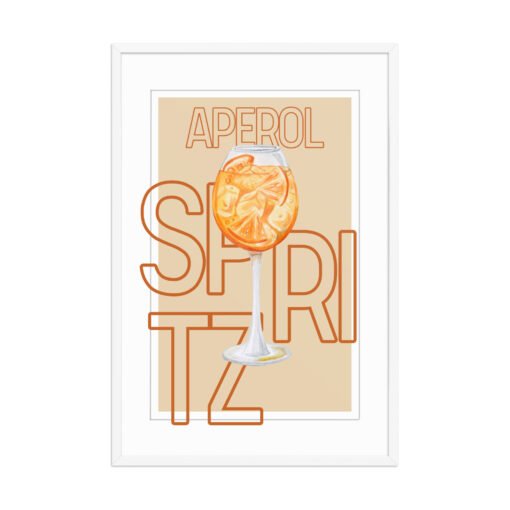 Aperol Spritz Drink Framed Poster - Image 24