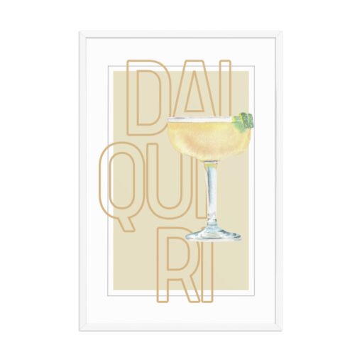 Daiquiri Drink Framed poster - Image 24