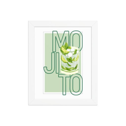 Mojito Drink Framed Poster