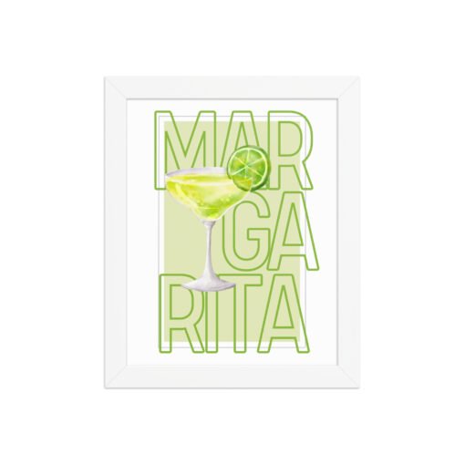 Margarita Drink Framed Poster