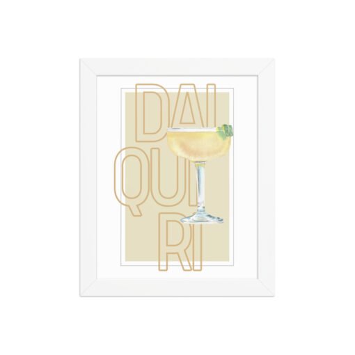 Daiquiri Drink Framed poster