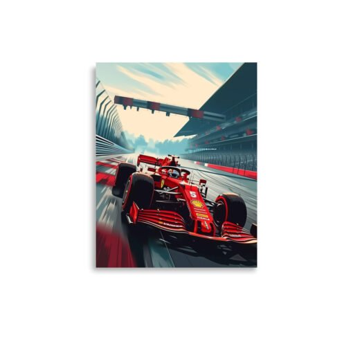 Ferrari Formula 1 at the Track Regular Poster