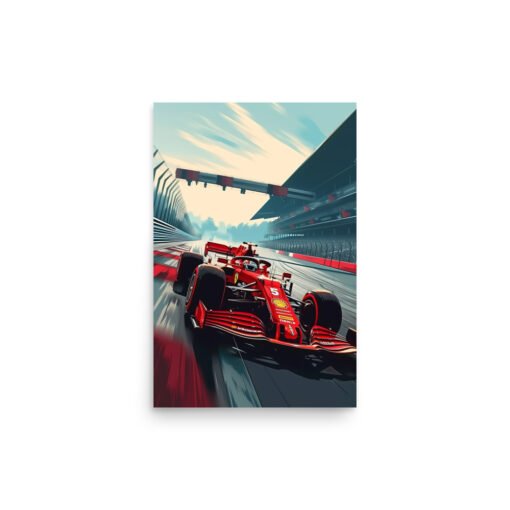 Ferrari Formula 1 at the Track Regular Poster - Image 6