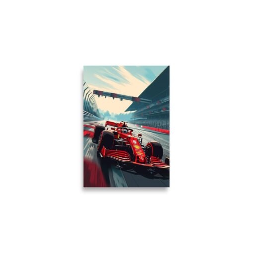 Ferrari Formula 1 at the Track Regular Poster - Image 2