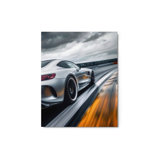 Mercedes AMG GT Glossy Metal Prints - Image 2